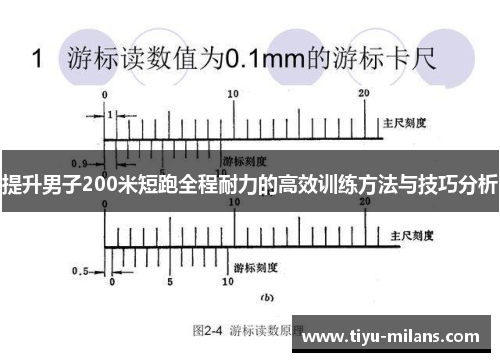 提升男子200米短跑全程耐力的高效训练方法与技巧分析