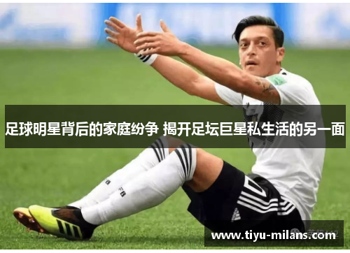 足球明星背后的家庭纷争 揭开足坛巨星私生活的另一面