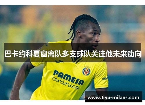 巴卡约科夏窗离队多支球队关注他未来动向